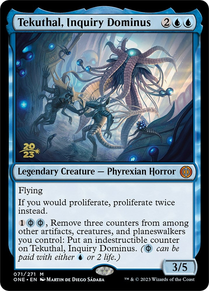 Image for Tekuthal, Inquiry Dominus (71) [Prerelease Cards] - Magic: The Gathering
