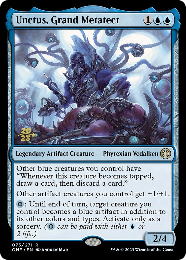 Image for Unctus, Grand Metatect (75) [Prerelease Cards] - Magic: The Gathering