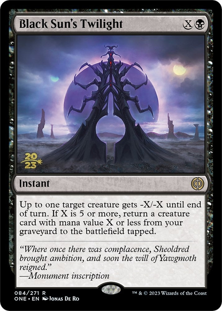 Image for Black Sun's Twilight (84) [Prerelease Cards] - Magic: The Gathering