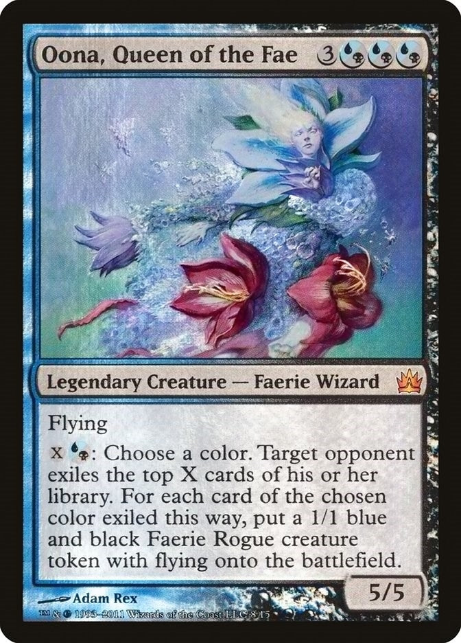 Image for Oona, Queen of the Fae (8) [From the Vault: Legends] - Magic: The Gathering