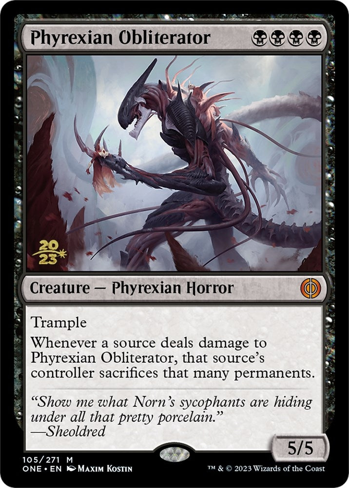 Image for Phyrexian Obliterator (105) [Prerelease Cards] - Magic: The Gathering