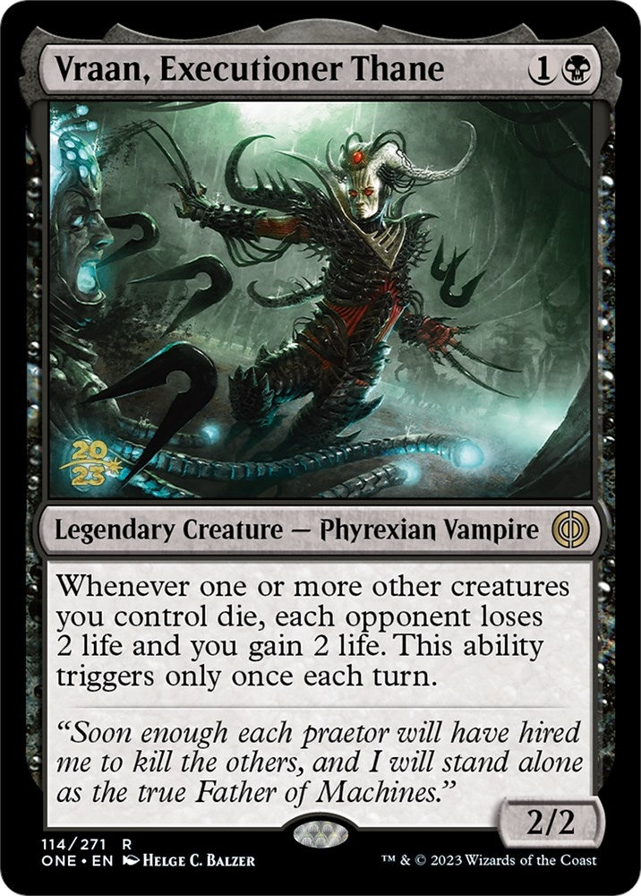Image for Vraan, Executioner Thane (114) [Prerelease Cards] - Magic: The Gathering