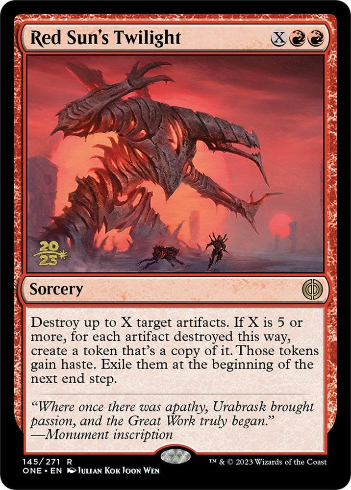 Image for Red Sun's Twilight (145) [Prerelease Cards] - Magic: The Gathering