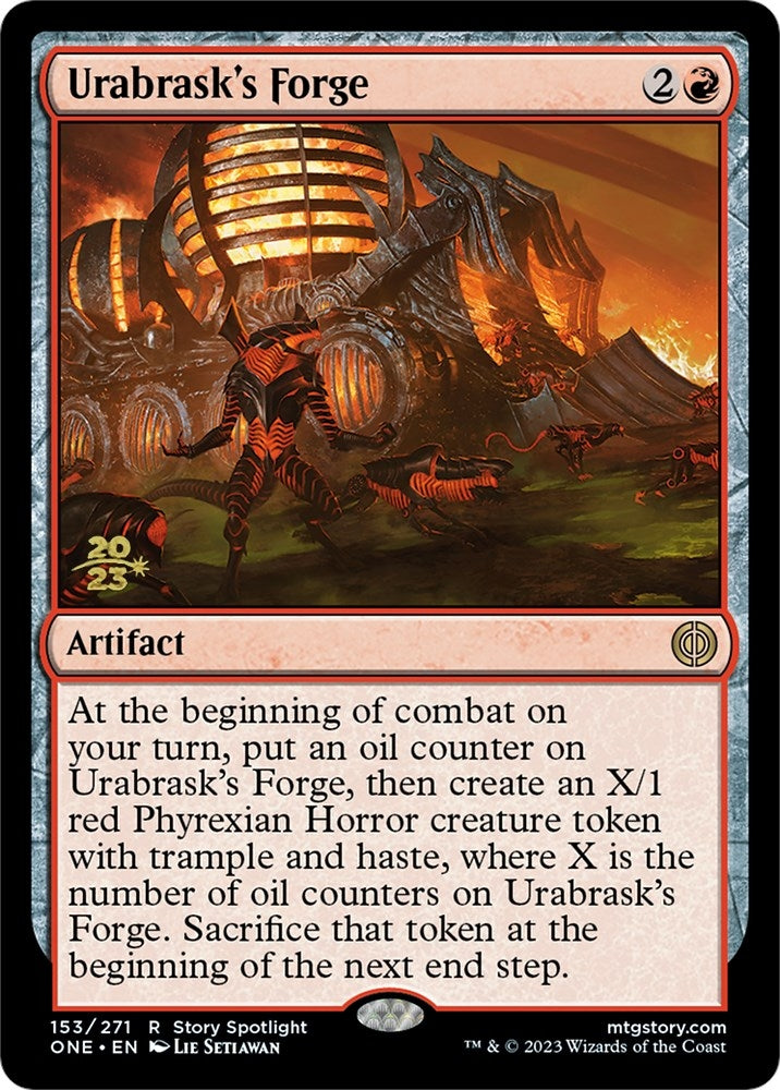 Image for Urabrask's Forge (153) [Prerelease Cards] - Magic: The Gathering