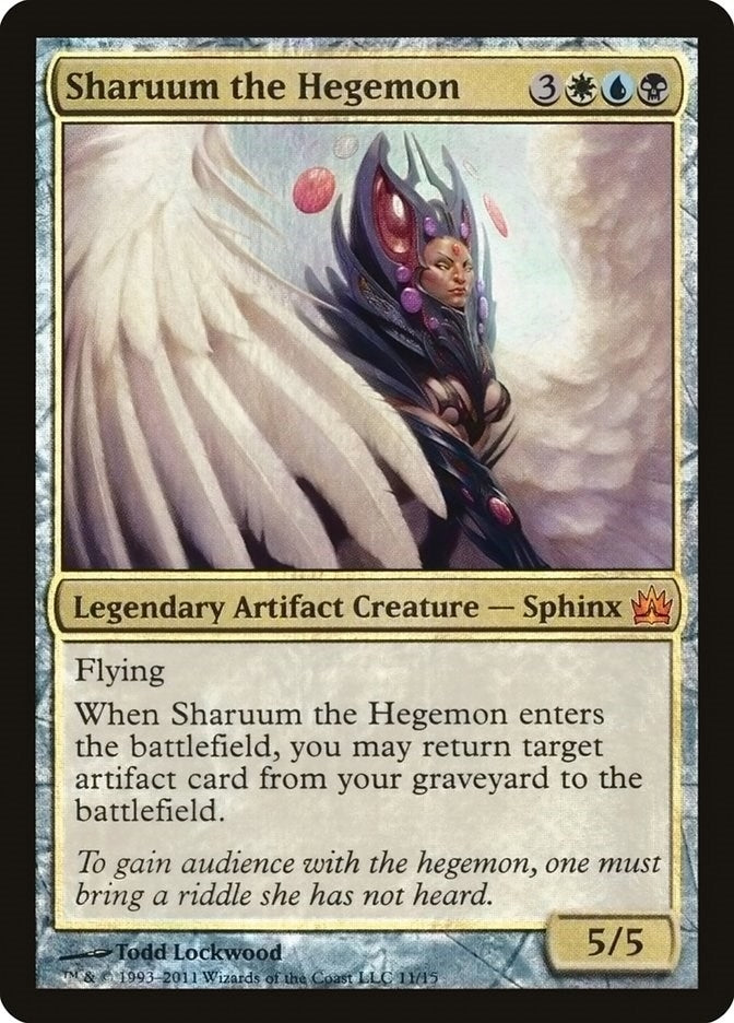 Image for Sharuum the Hegemon (11) [From the Vault: Legends] - Magic: The Gathering