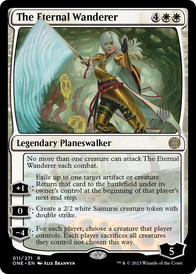 Image for The Eternal Wanderer (11) [Phyrexia: All Will Be One] - Magic: The Gathering