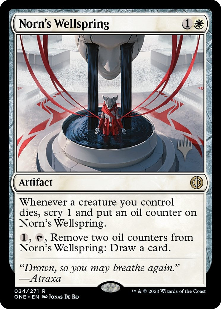 Image for Norn's Wellspring (24) [Phyrexia: All Will Be One] - Magic: The Gathering