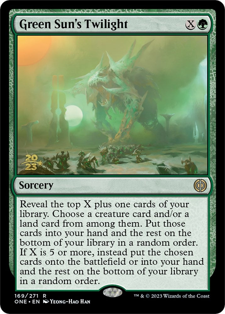 Image for Green Sun's Twilight (169) [Prerelease Cards] - Magic: The Gathering