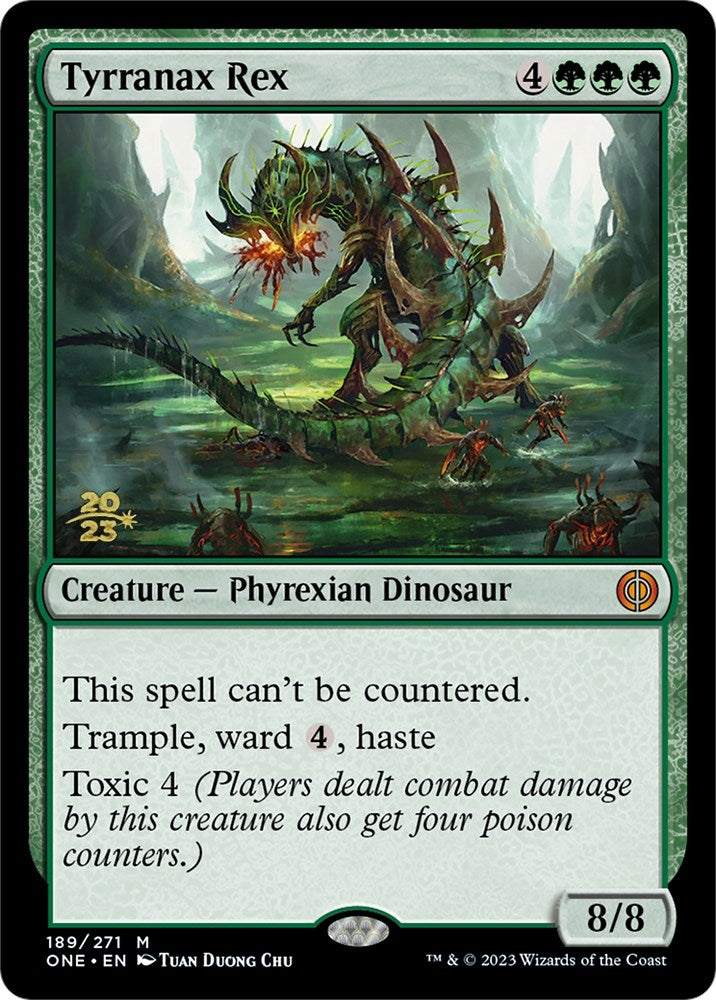 Image for Tyrranax Rex (189) [Prerelease Cards] - Magic: The Gathering