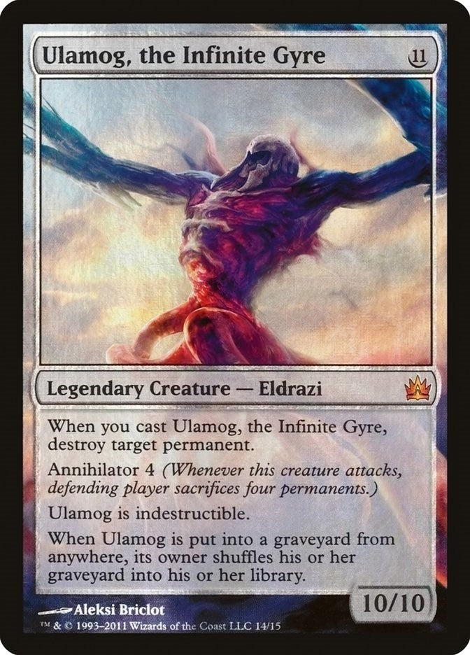 Image for Ulamog, the Infinite Gyre (14) [From the Vault: Legends] - Magic: The Gathering