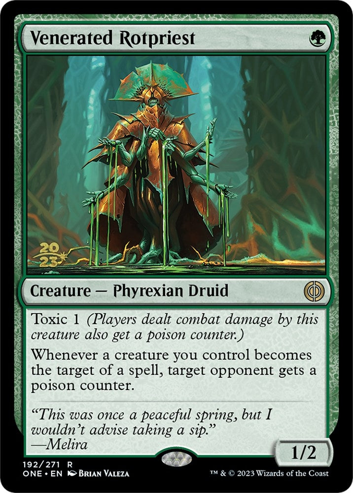 Image for Venerated Rotpriest (192) [Prerelease Cards] - Magic: The Gathering