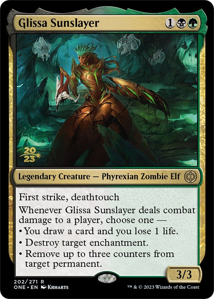 Image for Glissa Sunslayer (202) [Prerelease Cards] - Magic: The Gathering