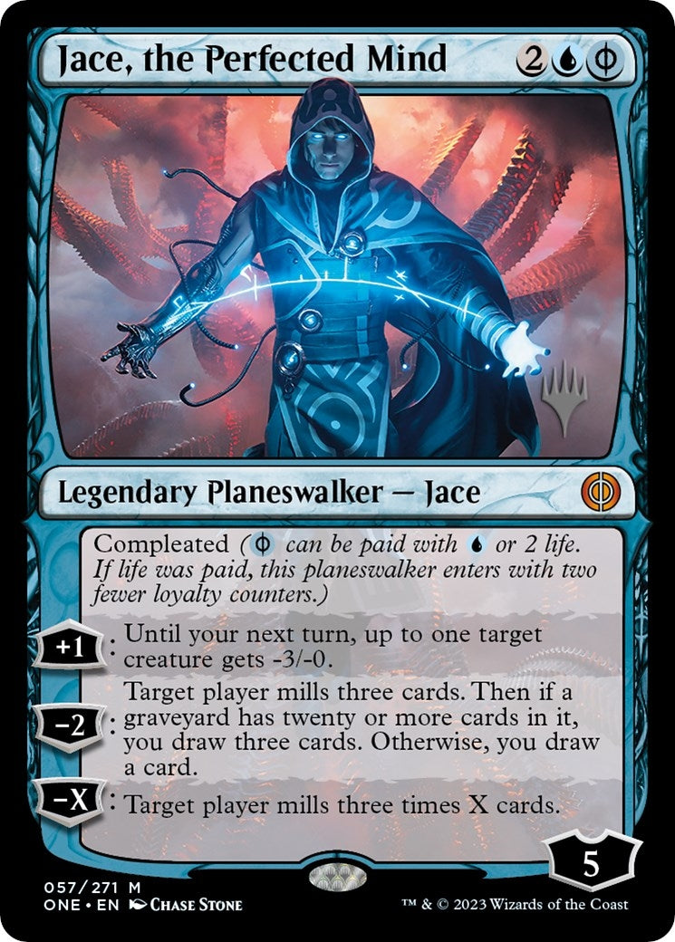 Image for Jace, the Perfected Mind (57) [Phyrexia: All Will Be One] - Magic: The Gathering