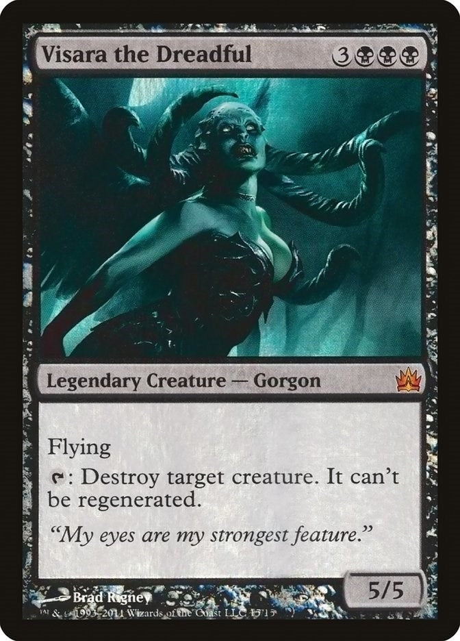 Image for Visara the Dreadful (15) [From the Vault: Legends] - Magic: The Gathering