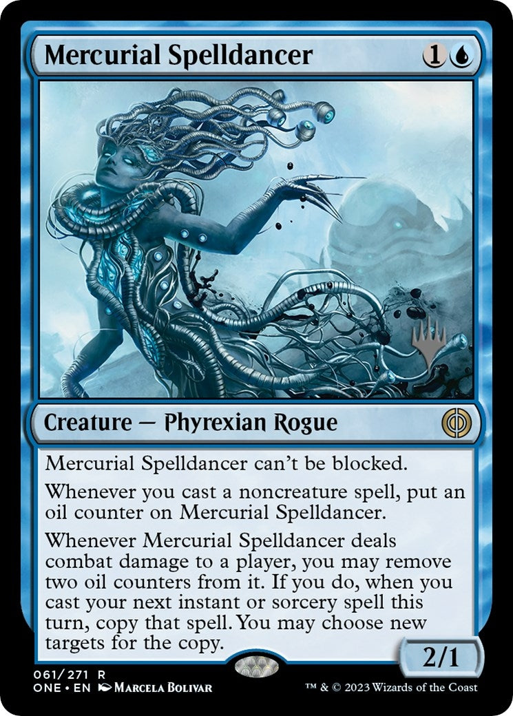 Image for Mercurial Spelldancer (61) [Phyrexia: All Will Be One] - Magic: The Gathering