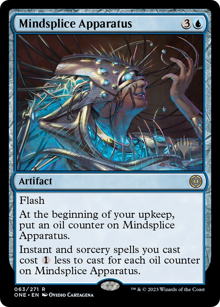 Image for Mindsplice Apparatus (63) [Phyrexia: All Will Be One] - Magic: The Gathering