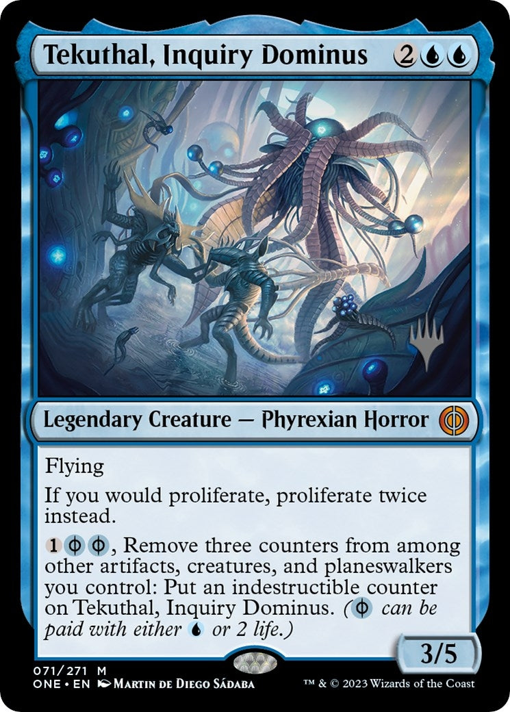Image for Tekuthal, Inquiry Dominus (71) [Phyrexia: All Will Be One] - Magic: The Gathering