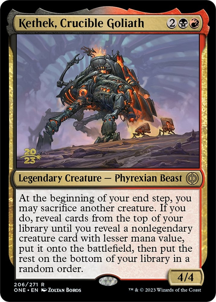 Image for Kethek, Crucible Goliath (206) [Prerelease Cards] - Magic: The Gathering