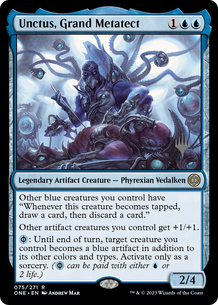 Image for Unctus, Grand Metatect (75) [Phyrexia: All Will Be One] - Magic: The Gathering
