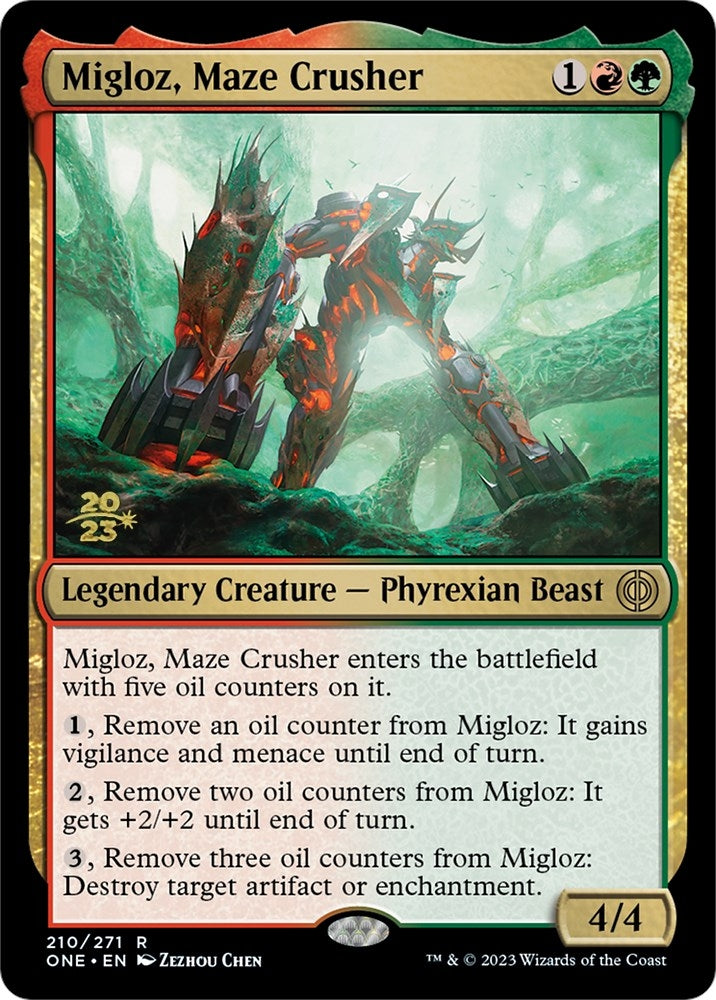 Image for Migloz, Maze Crusher (210) [Prerelease Cards] - Magic: The Gathering