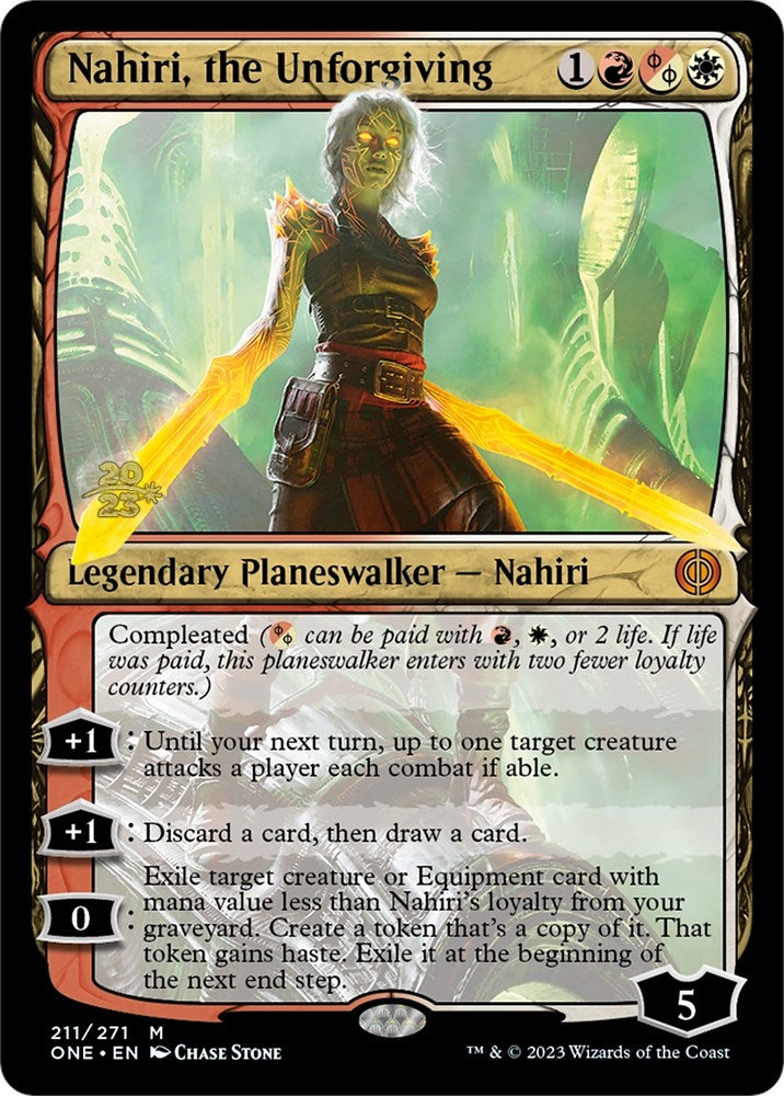 Image for Nahiri, the Unforgiving (211) [Prerelease Cards] - Magic: The Gathering