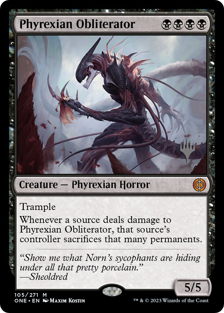 Image for Phyrexian Obliterator (105) [Phyrexia: All Will Be One] - Magic: The Gathering