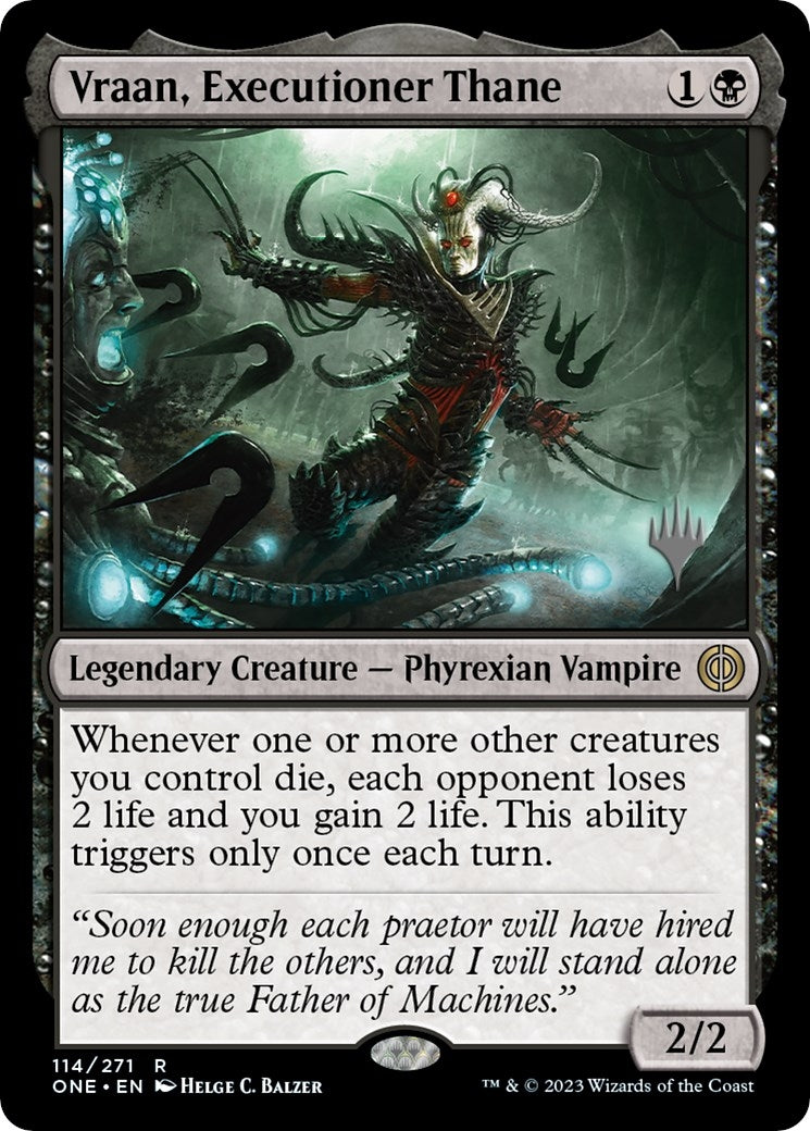 Image for Vraan, Executioner Thane (114) [Phyrexia: All Will Be One] - Magic: The Gathering