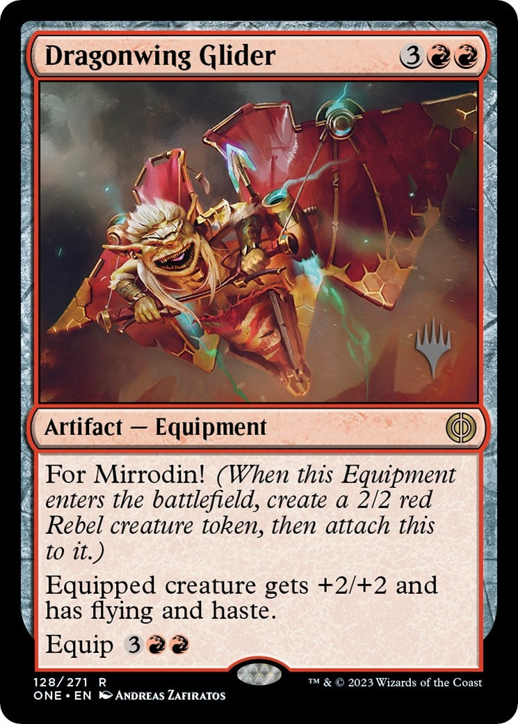 Image for Dragonwing Glider (128) [Phyrexia: All Will Be One] - Magic: The Gathering