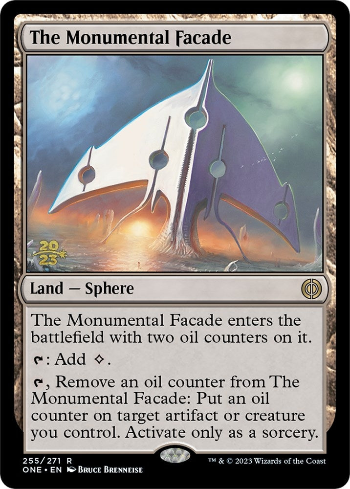 Image for The Monumental Facade (255) [Prerelease Cards] - Magic: The Gathering