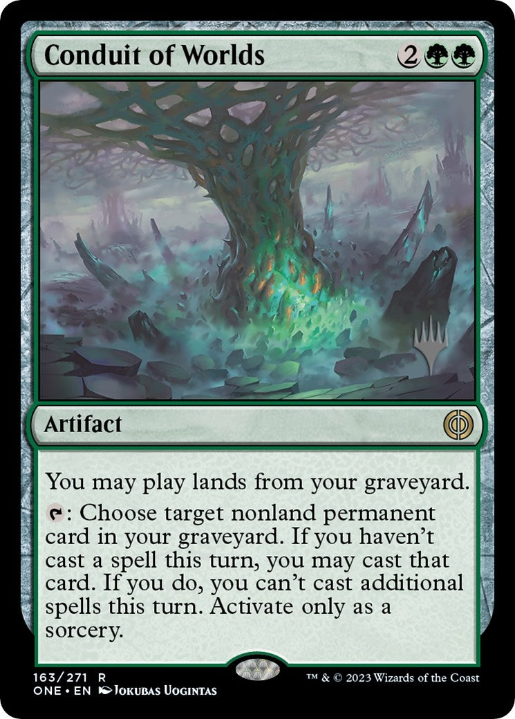 Image for Conduit of Worlds (163) [Phyrexia: All Will Be One] - Magic: The Gathering
