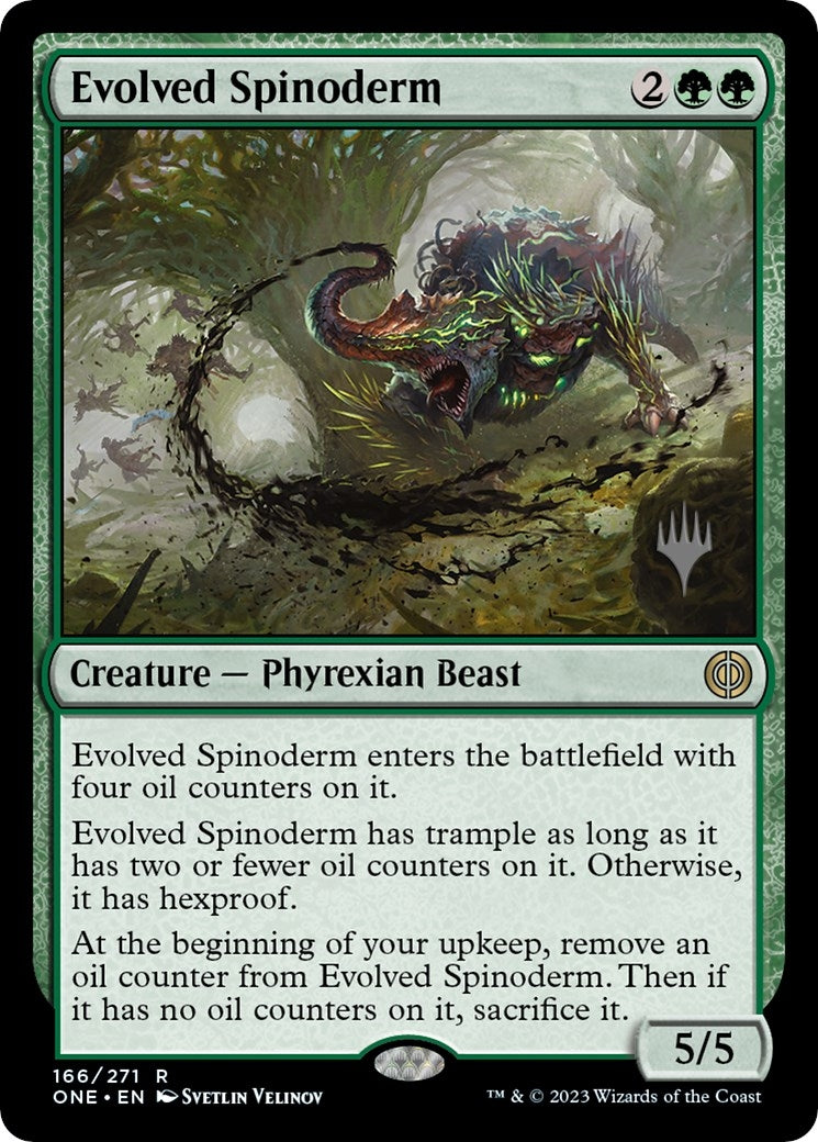 Image for Evolved Spinoderm (166) [Phyrexia: All Will Be One] - Magic: The Gathering