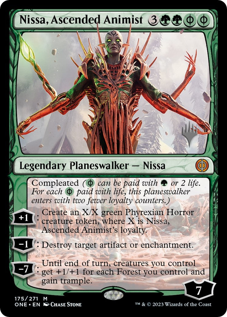 Image for Nissa, Ascended Animist (175) [Phyrexia: All Will Be One] - Magic: The Gathering