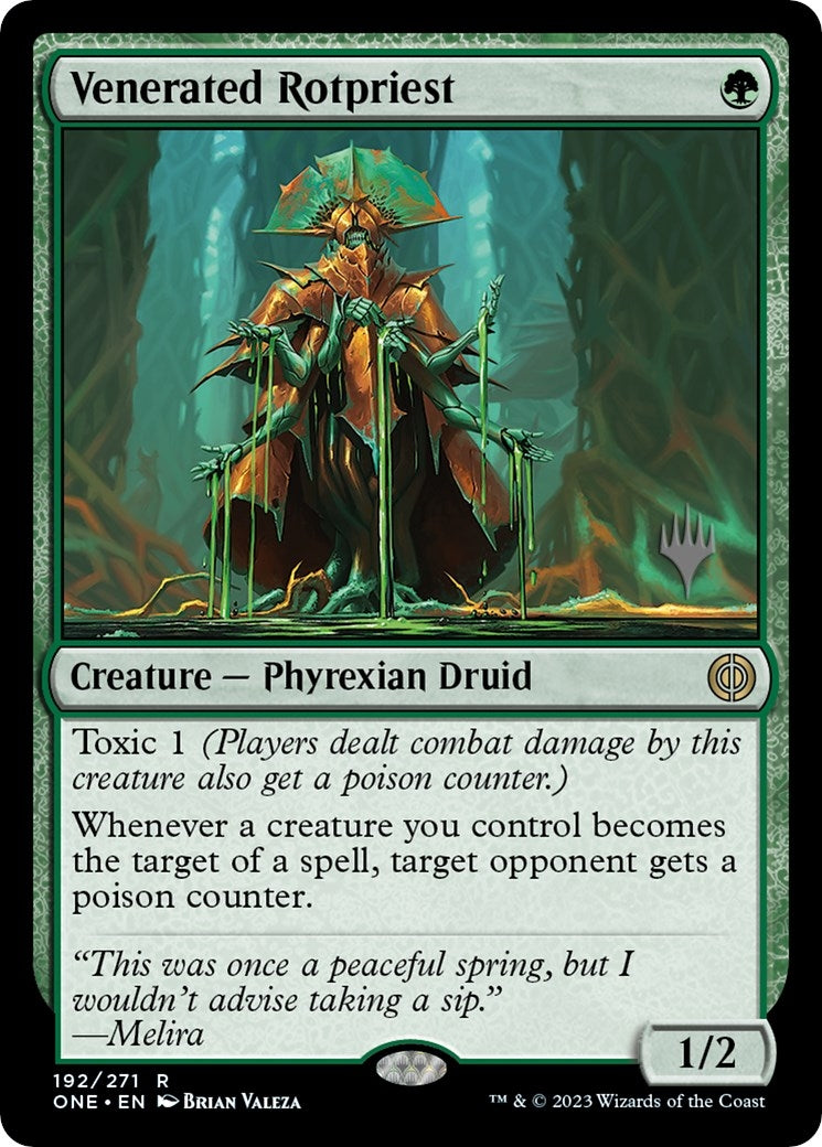 Image for Venerated Rotpriest (192) [Phyrexia: All Will Be One] - Magic: The Gathering