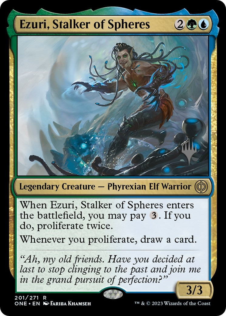 Image for Ezuri, Stalker of Spheres (201) [Phyrexia: All Will Be One] - Magic: The Gathering