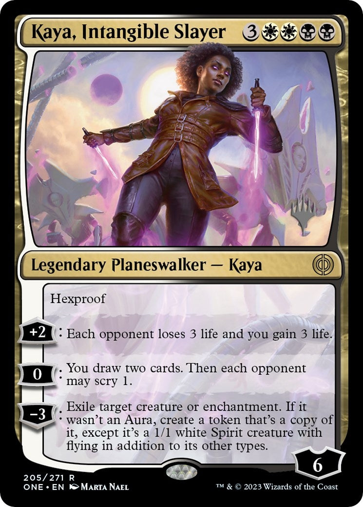 Image for Kaya, Intangible Slayer (205) [Phyrexia: All Will Be One] - Magic: The Gathering