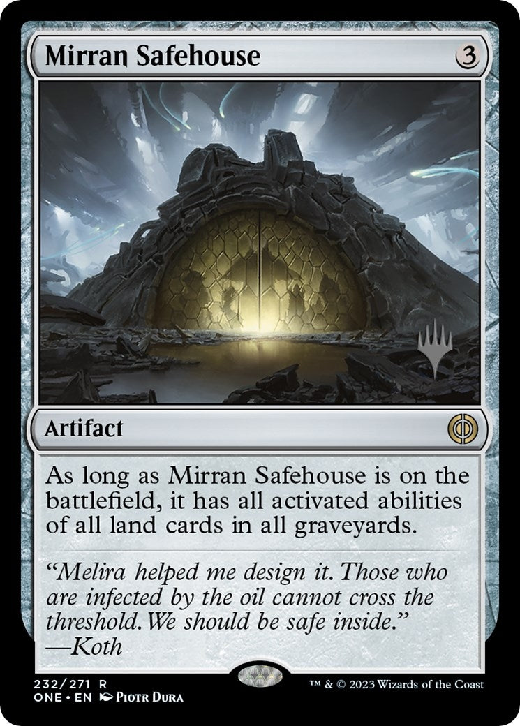 Image for Mirran Safehouse (232) [Phyrexia: All Will Be One] - Magic: The Gathering