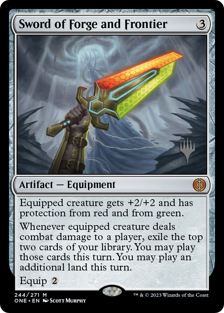 Image for Sword of Forge and Frontier (244) [Phyrexia: All Will Be One] - Magic: The Gathering