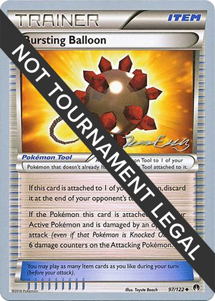 Image for Bursting Balloon - 2016 (Jesper Eriksen) (97/122) [World Championship Decks] - Pokemon