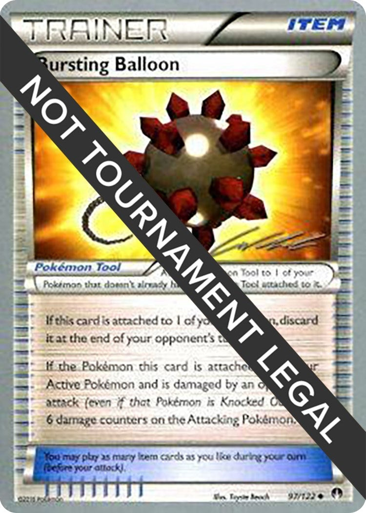 Image for Bursting Balloon - 2016 (Cody Walinski) (97/122) [World Championship Decks] - Pokemon