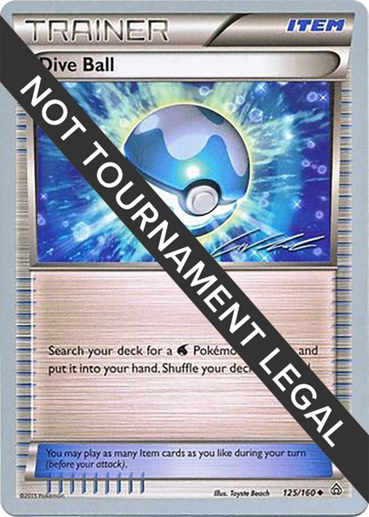 Image for Dive Ball - 2016 (Cody Walinski) (125/160) [World Championship Decks] - Pokemon