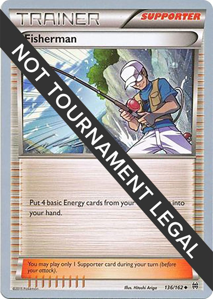 Image for Fisherman - 2016 (Cody Walinski) (136/162) [World Championship Decks] - Pokemon
