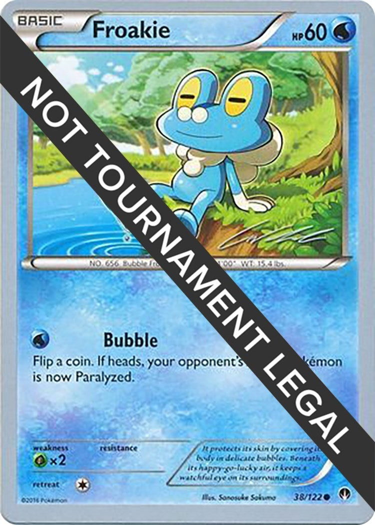 Image for Froakie - 2016 (Cody Walinski) (38/122) [World Championship Decks] - Pokemon