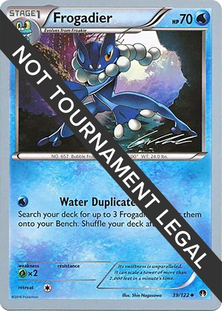 Image for Frogadier - 2016 (Cody Walinski) (39/122) [World Championship Decks] - Pokemon