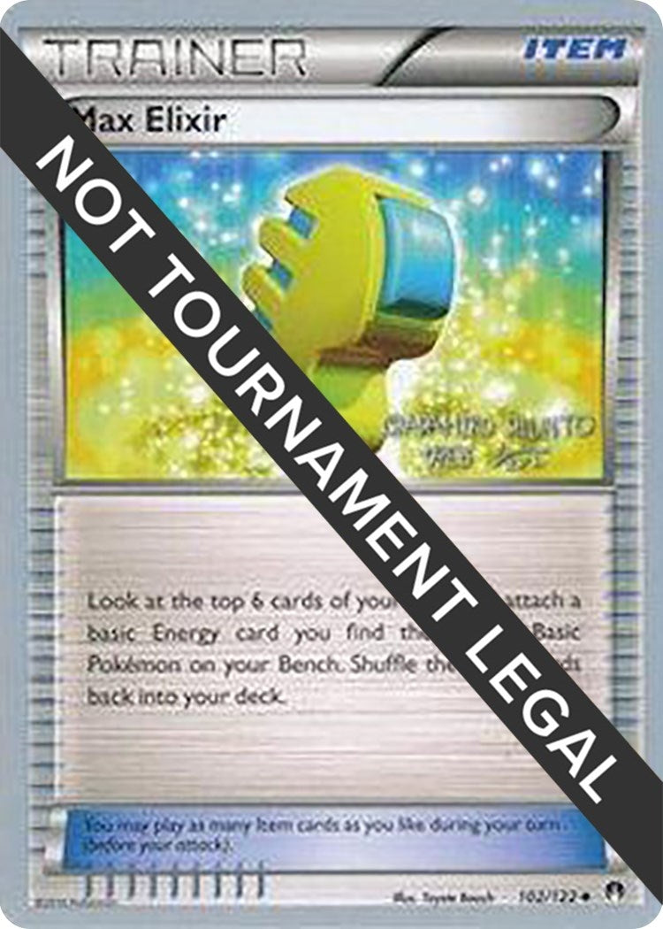 Image for Max Elixir - 2016 (Shunto Sadahiro) (102/122) [World Championship Decks] - Pokemon