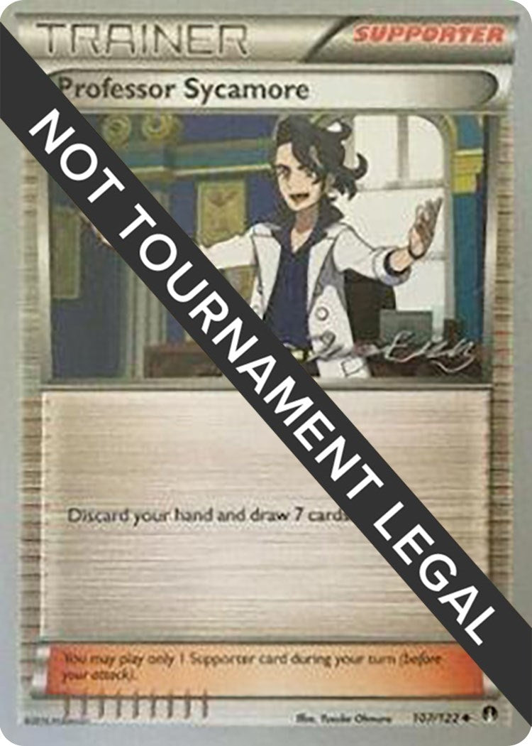 Image for Professor Sycamore - 2016 (Jesper Eriksen) (107/122) [World Championship Decks] - Pokemon