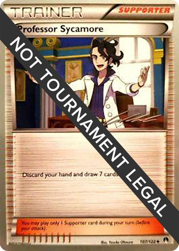 Image for Professor Sycamore - 2016 (Cody Walinski) (107/122) [World Championship Decks] - Pokemon