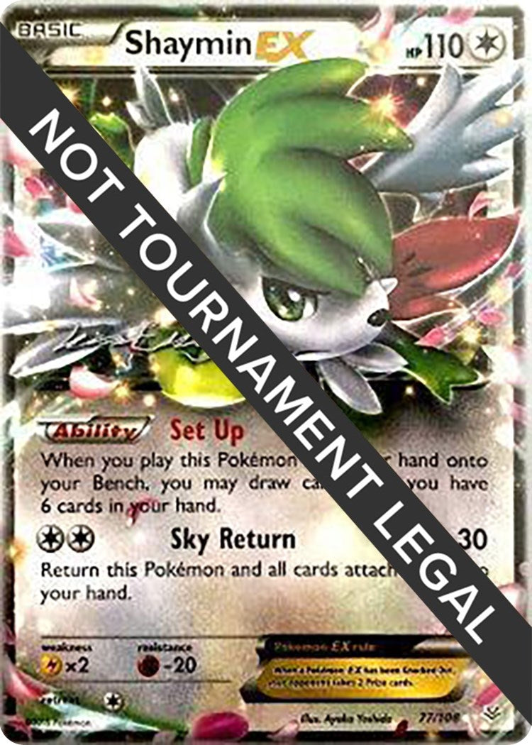 Image for Shaymin EX - 2016 (Jesper Eriksen) (77/108) [World Championship Decks] - Pokemon