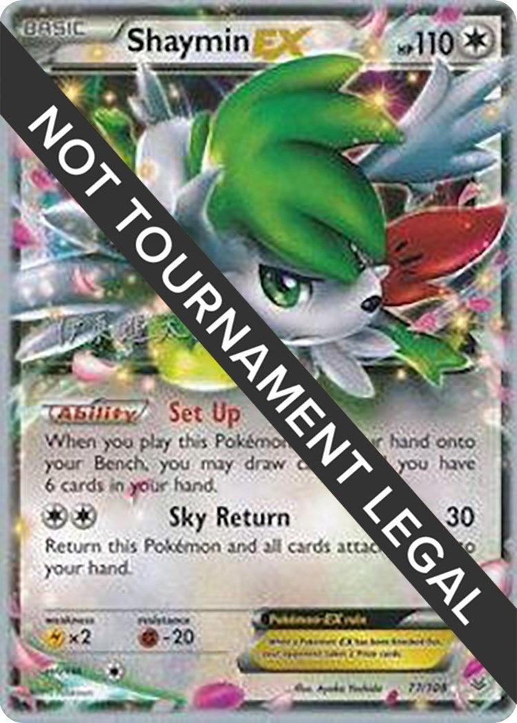 Image for Shaymin EX - 2016 (Shintaro Ito) (77/108) [World Championship Decks] - Pokemon
