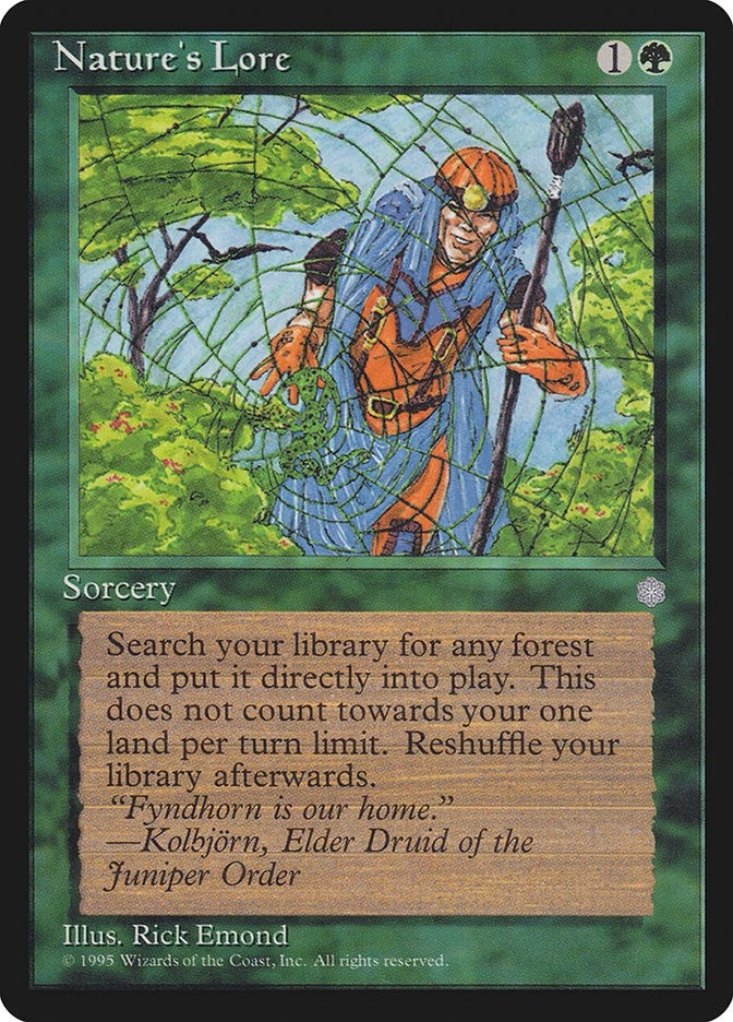 Image for Nature's Lore (143) [Ice Age] - Magic: The Gathering