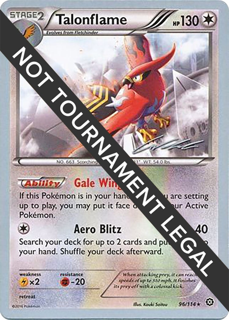 Image for Talonflame - 2016 (Cody Walinski) (96/114) [World Championship Decks] - Pokemon